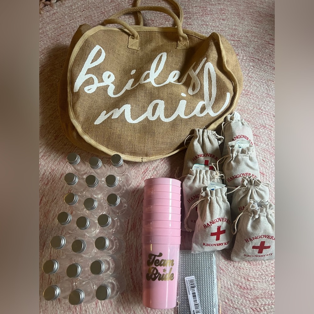 Bridal party supplies